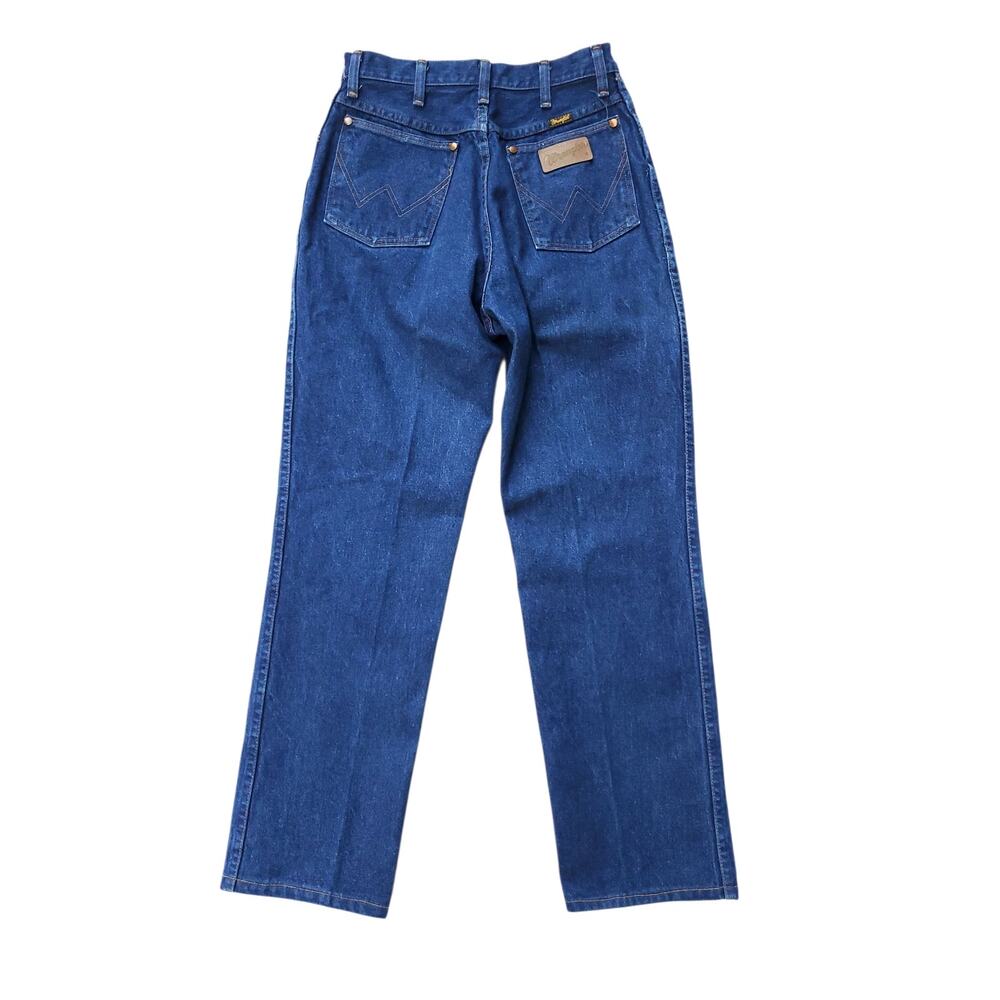 Vintage Wrangler High Waist Blue Jeans Cowboy Cut USA 13MWZMR Women's Sz 12x32 - Picture 5 of 11